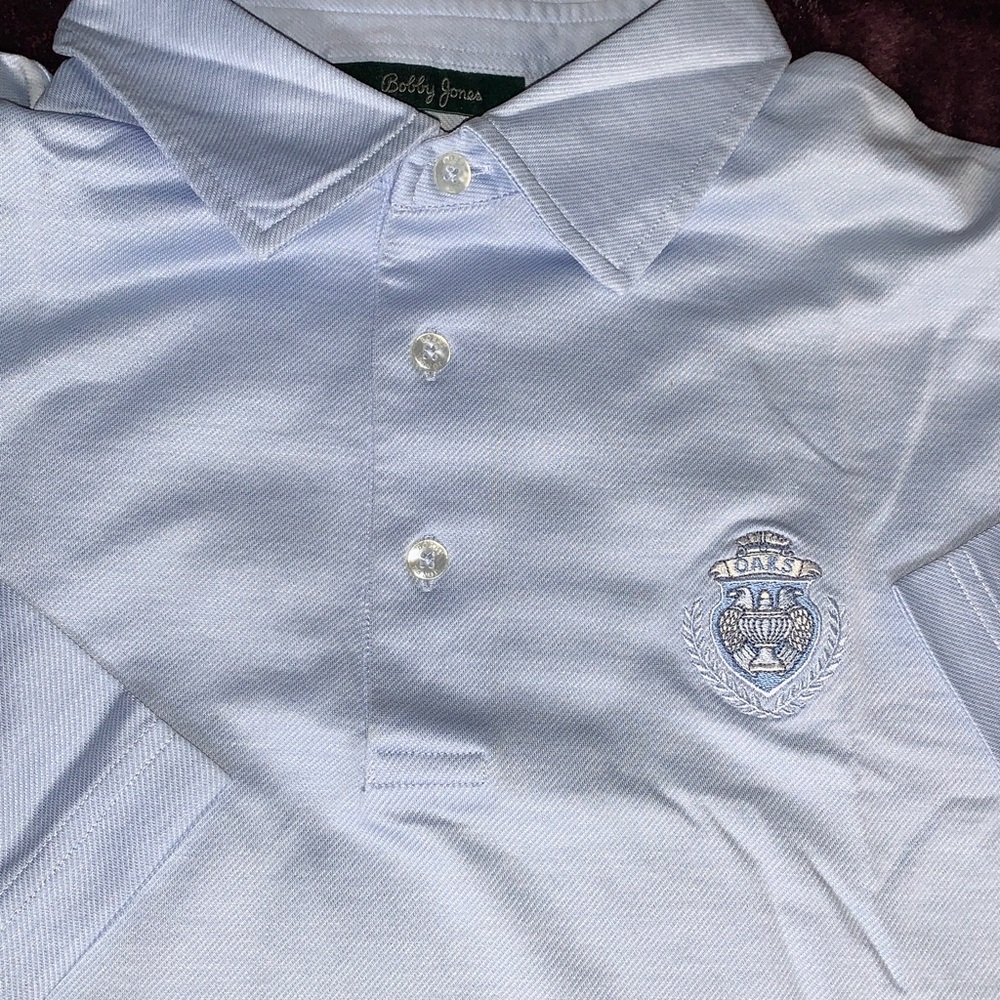 XL Bobby Jones Sky Blue Polo Shirt - Picture 5 of 10